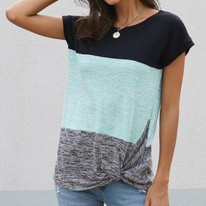Lightweight Tricolored Top